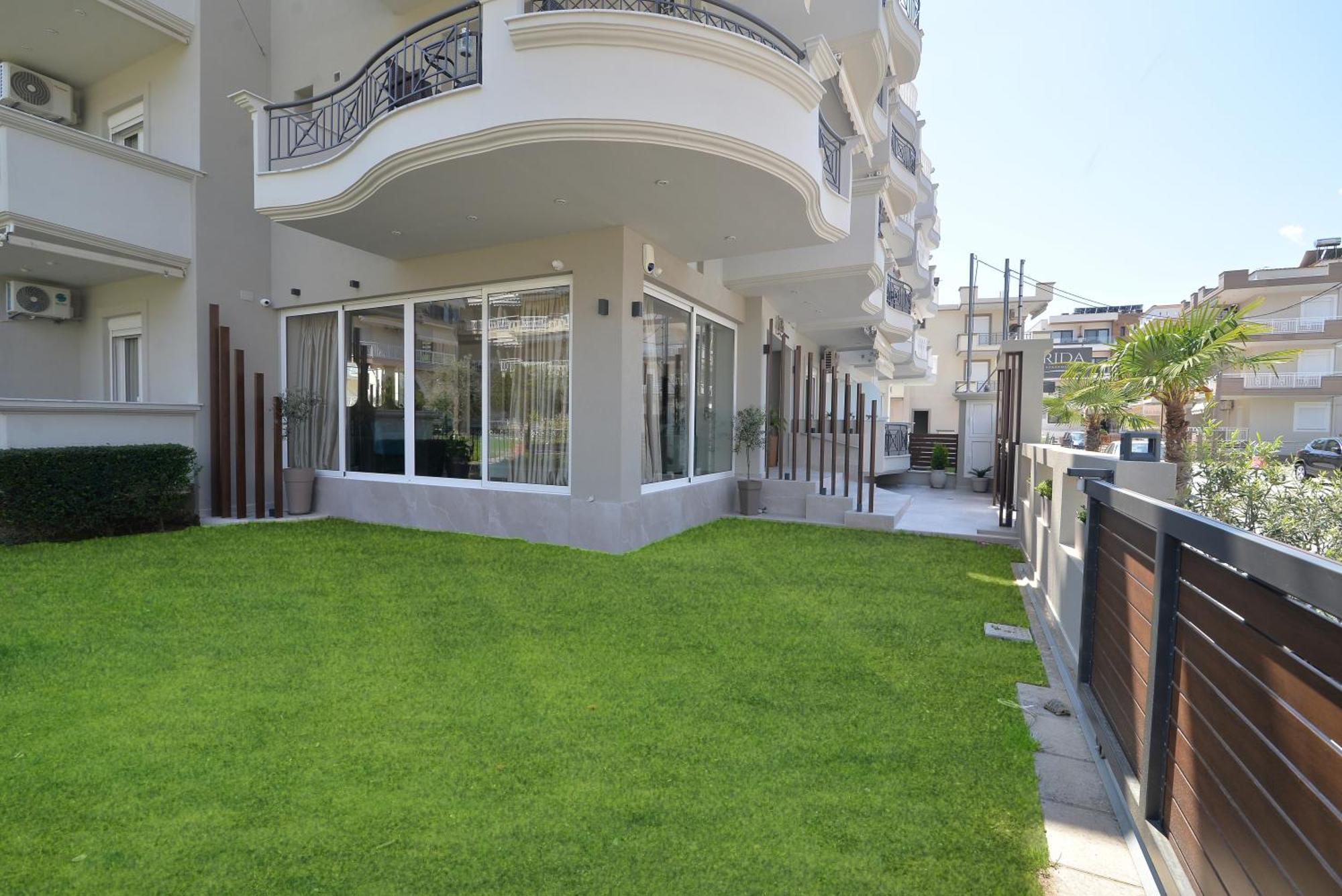 Irida Apartments Leptokaryá Exterior foto