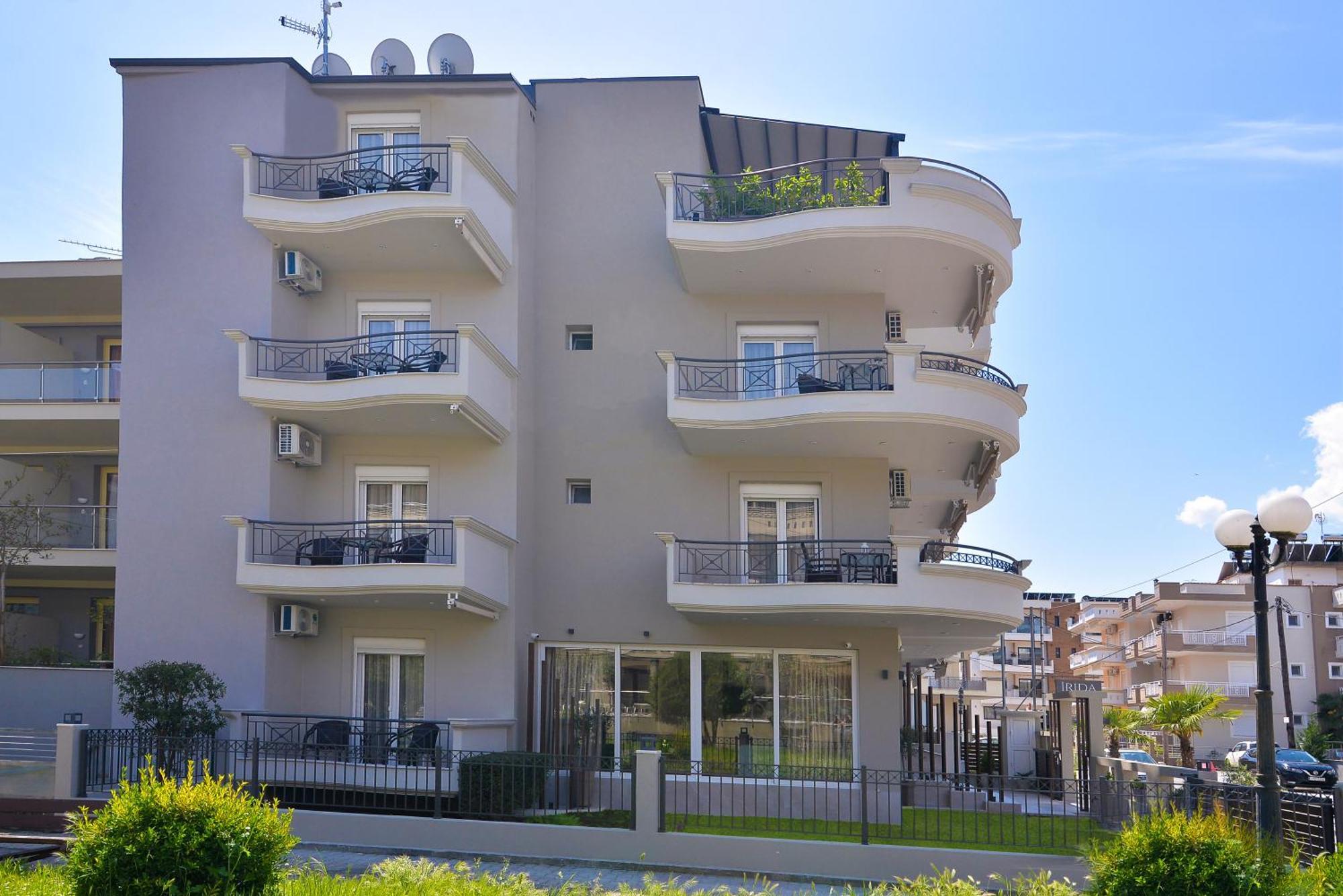 Irida Apartments Leptokaryá Exterior foto