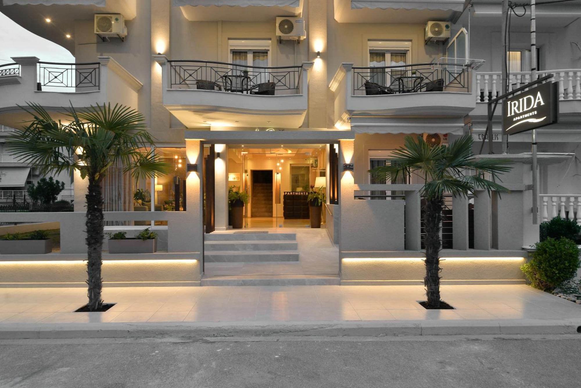 Irida Apartments Leptokaryá Exterior foto