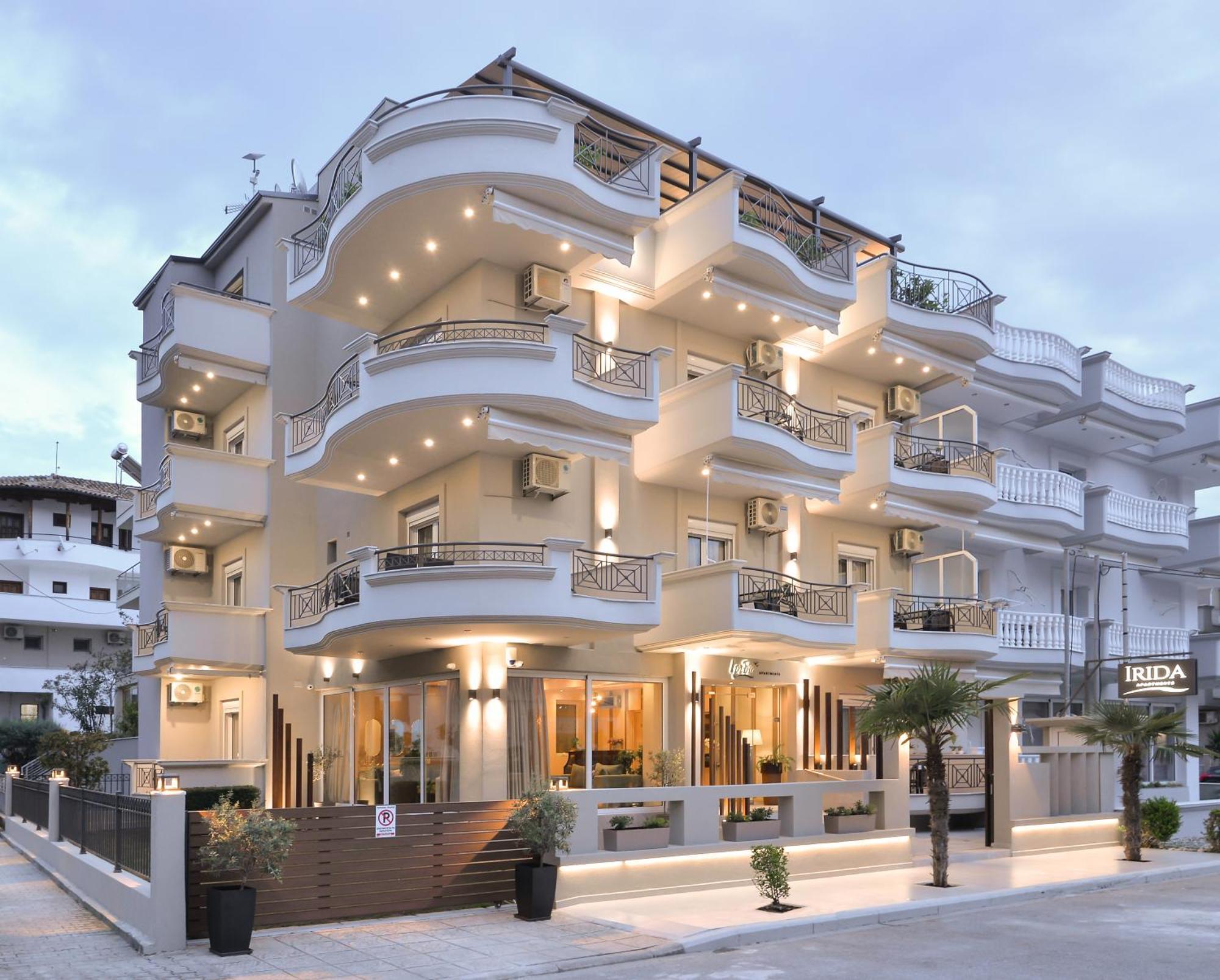 Irida Apartments Leptokaryá Exterior foto