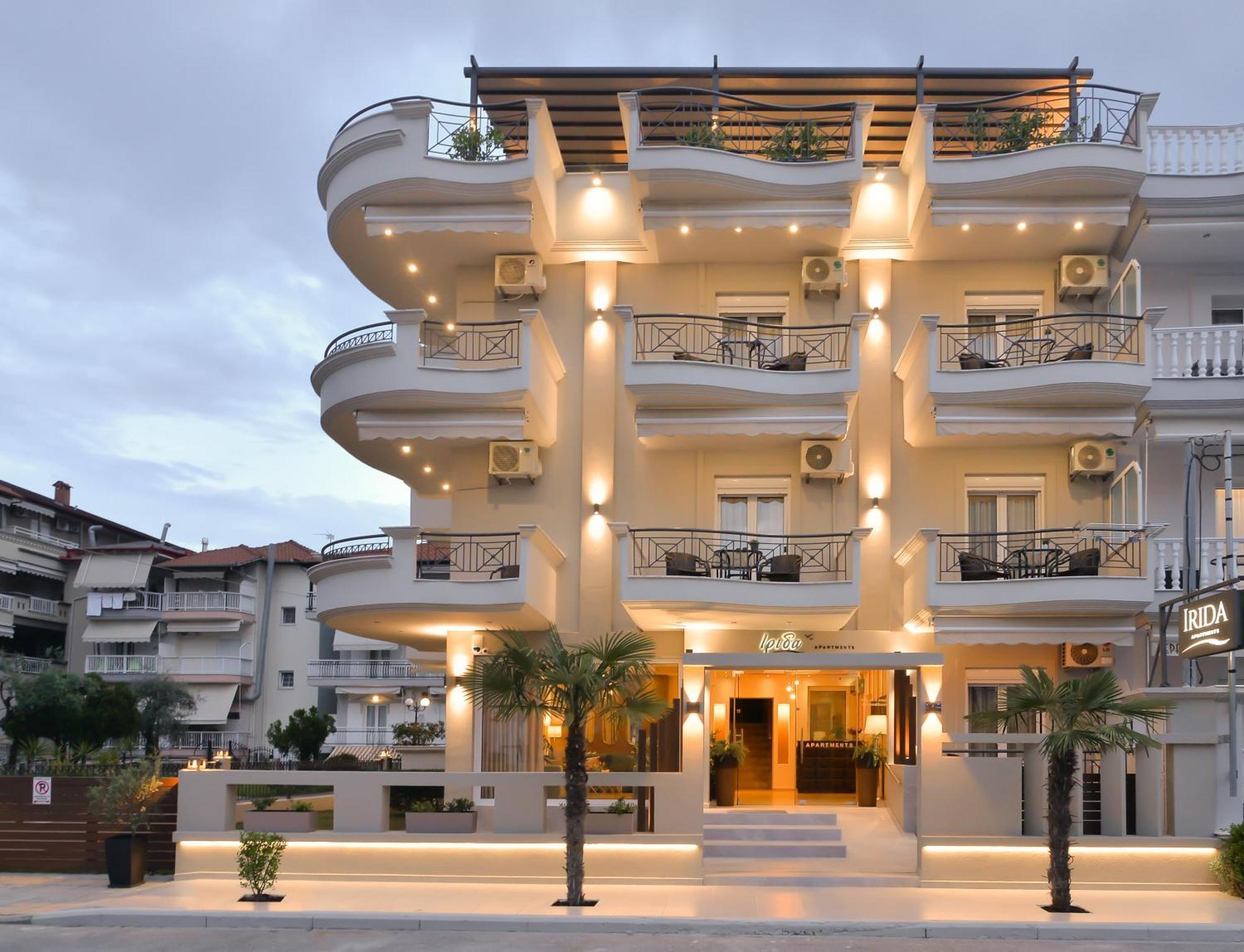 Irida Apartments Leptokaryá Exterior foto