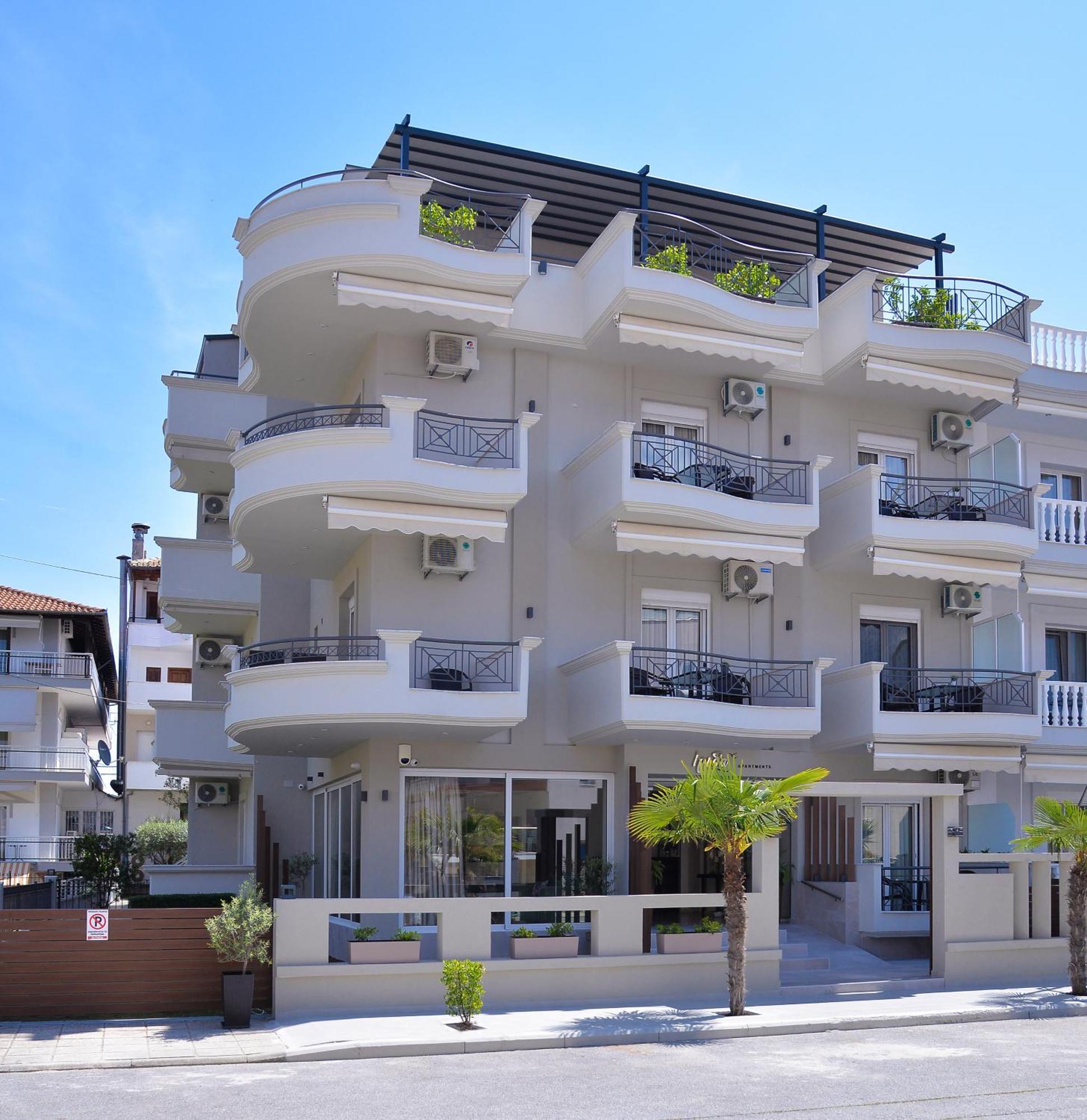 Irida Apartments Leptokaryá Exterior foto