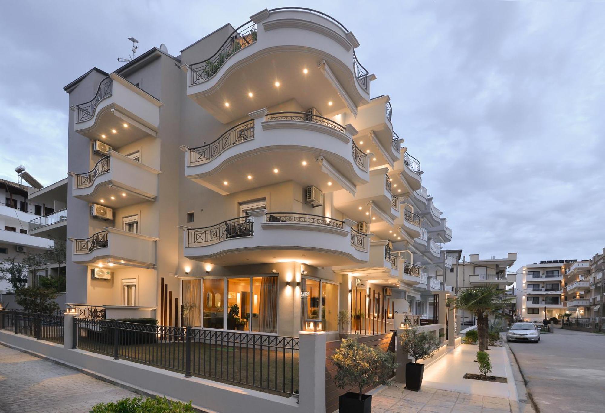 Irida Apartments Leptokaryá Exterior foto