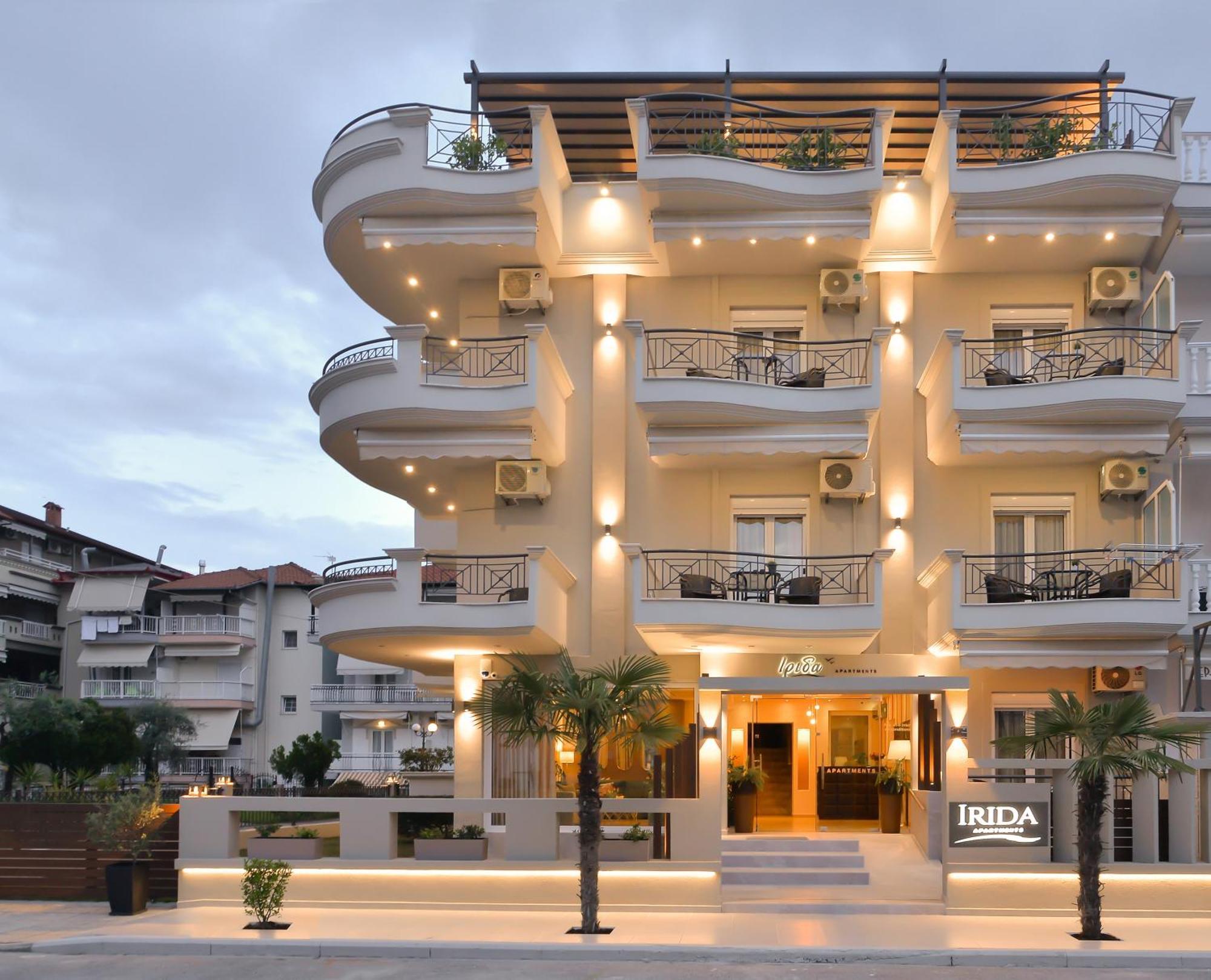 Irida Apartments Leptokaryá Exterior foto