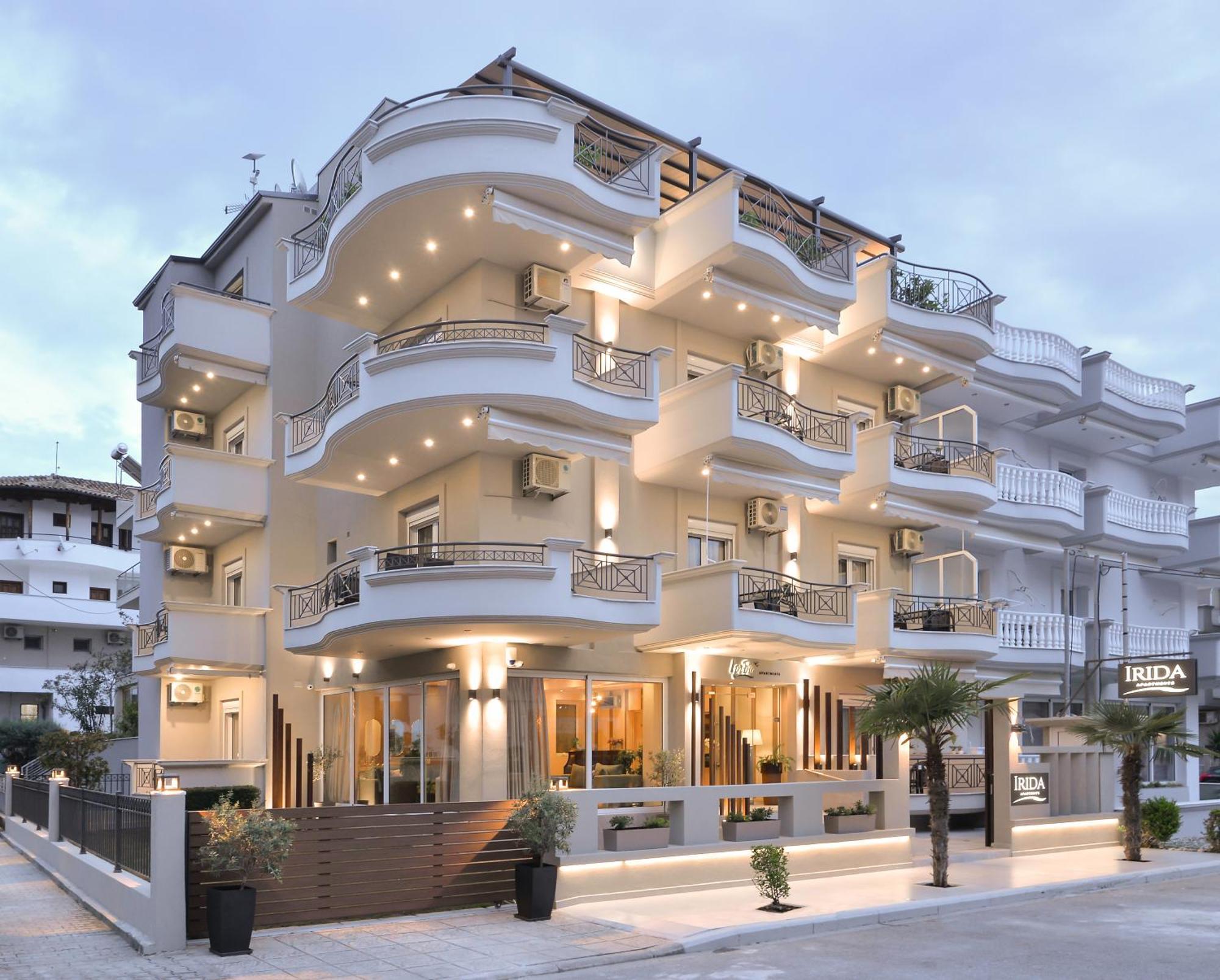 Irida Apartments Leptokaryá Exterior foto